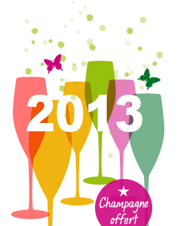 Champagne offert pour 2013