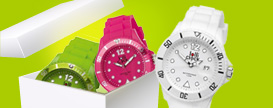 une montre offerte