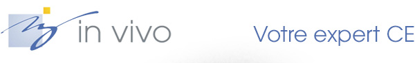 IN VIVO, votre expert CE